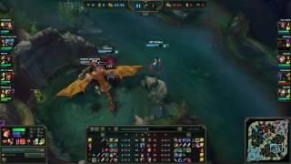 SKT T1 Faker MISS FORTUNE ADC vs Ezreal Patch 5.23 KR | League of Legends