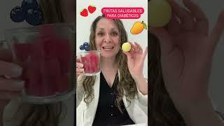 Las mejores FRUTAS para DIABÉTICOS 🫐 #frutas #frutasfrescas #diabetes #dietaparadiabeticos