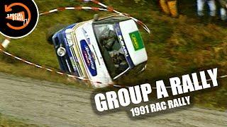 Group A Rally Unseen! RAC Rally 1991 | Subaru | Mitsubishi | Lancia | Toyota