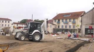 Travaux  5 ème partie Nogent : Place Charles de Gaulle et Rue de Lattre de Tassigny