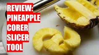 REVIEW: Pineapple Corer / Slicer Tool - Pros and Cons