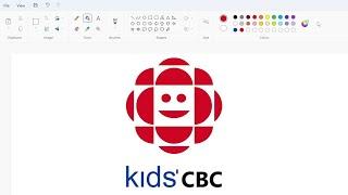 How to draw the CBC Kids logo using MS paint | How to draw on your computer