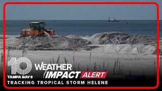 Tampa Bay-area leaders preparing local beaches for impacts from Helene