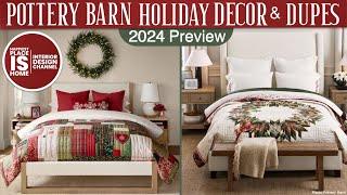 Pottery Barn Holiday Merch & Dupes! New 2024!