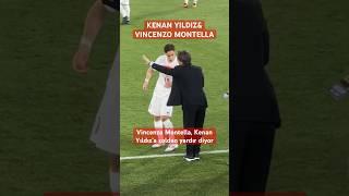 Vincenzo Montella, Kenan Yıldız’a taktik veriyor #kenanyıldız #türkiye #euro2024