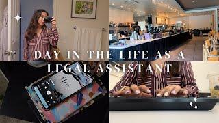 Full Day In The Life As A Legal Assistant | how I'm adjusting + will I go to law school?