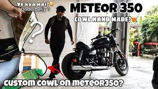 Bike custom cowl for bike | GHARPE BIKE COWL KASE BANAYE?  | Royal Enfield bike modification