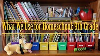 9th Grade Homeschool Curriculum #homeschool #highschoolhomeschool