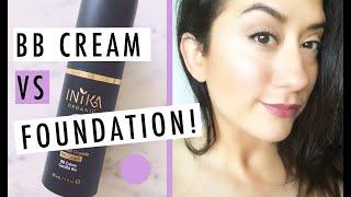 INIKA BB CREAM vs FOUNDATION | Which Wins? Demo, Swatches, Review