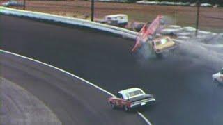 1965 Cale Yarborough flip @ Darlington (High Quality)