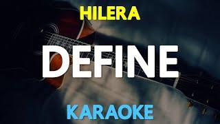 DEFINE - Hilera (KARAOKE Version)