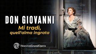 "Mi tradì, quell'alma ingrata" from Mozart's Don Giovanni | Sasha Cooke at HGO