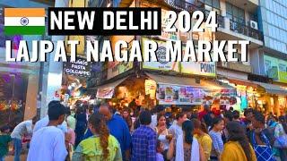 4K Walking in India - Lajpat Nagar Central Market Delhi 