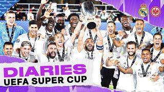 BTS with the UEFA Super Cup CHAMPIONS | Real Madrid 2-0 Eintracht Frankfurt