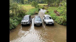 Burton on Trent 4x4 green laning in the freelander with 2 vehicle recoveries