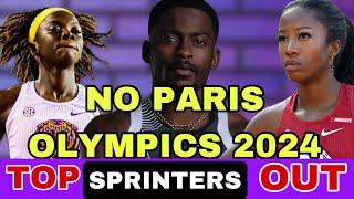 Brianna Lyston, Britton Wilson, and Trayvon Bromell: Out of Paris Olympics 2024!