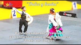 "Dulce y bonita" en baile de Entrega Preinfante | 23 Concurso de Marinera "Todas Las Sangres" 2022