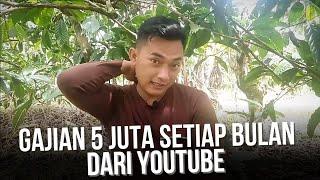 Gajian Setiap Bulan dari YouTube - YouTube Investasi Masa Depan