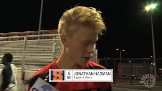 Hagman OT Goal gives Syracuse 3-2 win over St. John's