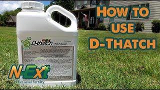 How to Use N-Ext D-Thatch™ Thatch Digester // Liquid Thatch Remover
