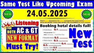 IELTS LISTENING PRACTICE TEST 2025 WITH ANSWERS | 24.05.2025