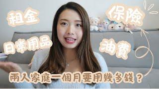 [加拿大生活]｜加拿大生活成本大公開！｜陪我去買餸｜兩人家庭一個月要洗幾多錢？｜Landlord想加租？｜生活艱難嗎？｜生活使費最低兩萬蚊港幣起？｜與香港對比哪裡生活成本更高？