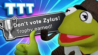 The hardest achievement ever: Don't Vote Zylus! | Gmod TTT