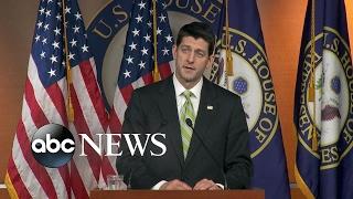 Speaker Paul Ryan responds to pulling the GOP healthcare bill