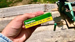 Remington 12 Gauge 3.5” 18 Pellet 00 Buck Range Testing