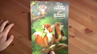 File91e Unboxes the Fox and the Hound 2-Movie Blu-Ray/DVD Collection and Tomorrowland Tin