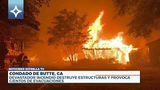  Incendio devastador en California provocado por un hombre | Noticias EstrellaTV