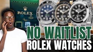Authorized Dealers Offering No Wait List Rolex Watches