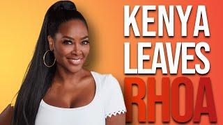 Kenya Moore Leaves Real Housewives of Atlanta | #RHOA @hollywoodreporter