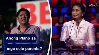 #NasaanAngPlano para sa mga Solo Parents? (Marcos vs VP Robredo) #Elekyon2022