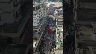 Aerial View of Venugopala Swami Rathotsavam - 2024 | Puttaparthi #SriSathyaSai