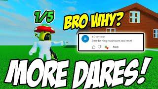 Doing more of your INSANE Ability Wars Dares...