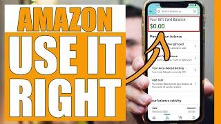 How to Use Your Amazon Gift Card Balance CORRECTLY