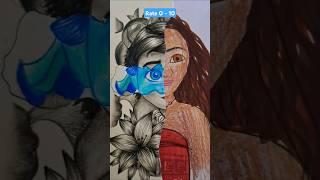 Giving My " Moana " Drawing a Glow Up ️  