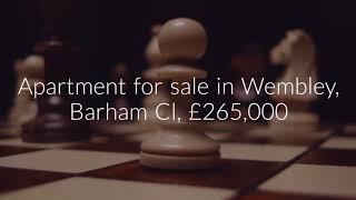 Apartment for sale in Wembley, Barham Cl, £265,000