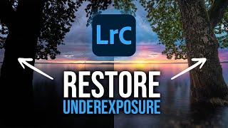 Do THIS to SAVE UNDEREXPOSED Photos in Lightroom!