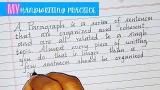 My Handwriting Practice//Neat and clean handwriting//Beautiful English Handwriting//Handwriting
