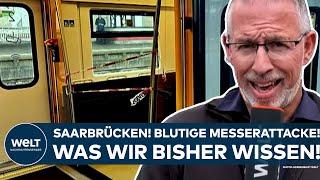 SAARBRÜCKEN: Messerattacke in Regionalbahn! 21-Jähriger schwer verletzt - was wir bisher wissen!