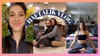 HAFTALIK VLOG | Yoga‍️ , Resim ‍ , Alışveriş  ve Bolca Yemek 