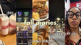 fall diaries 003 | days in manchester, date nights, grwm & brand events