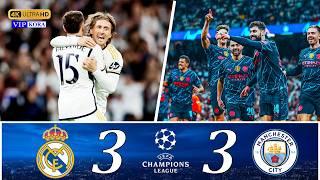 Real Madrid 3-3 Manchester City UCL 2024 Extended Highlights 4k UHD 2160P  عصام الشوالى