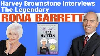 Harvey Brownstone Interview with Rona Barrett, Legendary Celebrity Interviewer