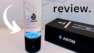 Aeon Pure Hydrogen Water Bottle Review and Demo