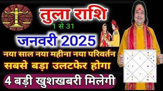 तुला राशि जनवरी 2025 ll Tula Rashi January 2025 ll Libra Sign January 2025 ll.Astro Aaj