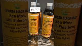 African black soap with sea moss #africanblacksoap #seamoss #bodywash #personalcareproducts