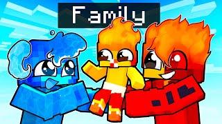 Having an ELEMENTAL Family in Minecraft!